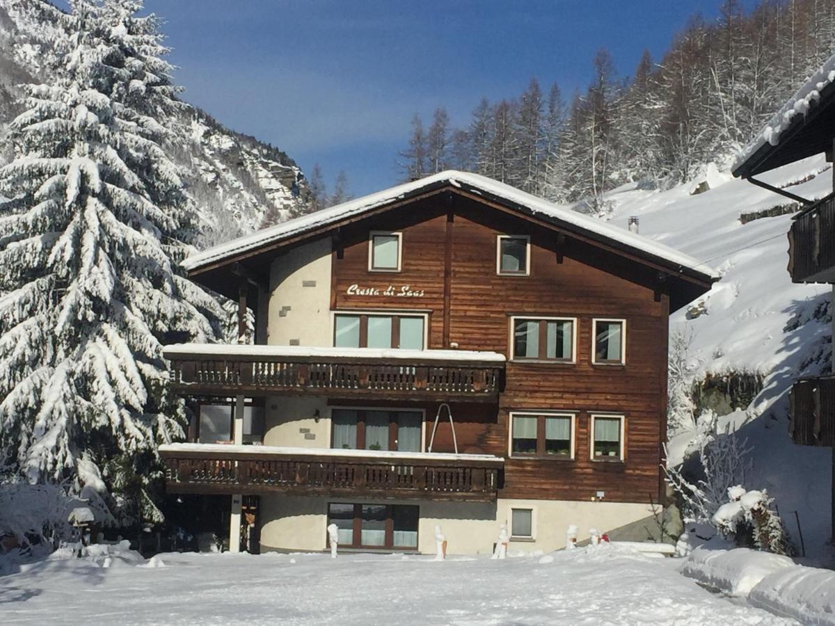 Cresta Di Saas Apartment Bagian luar foto