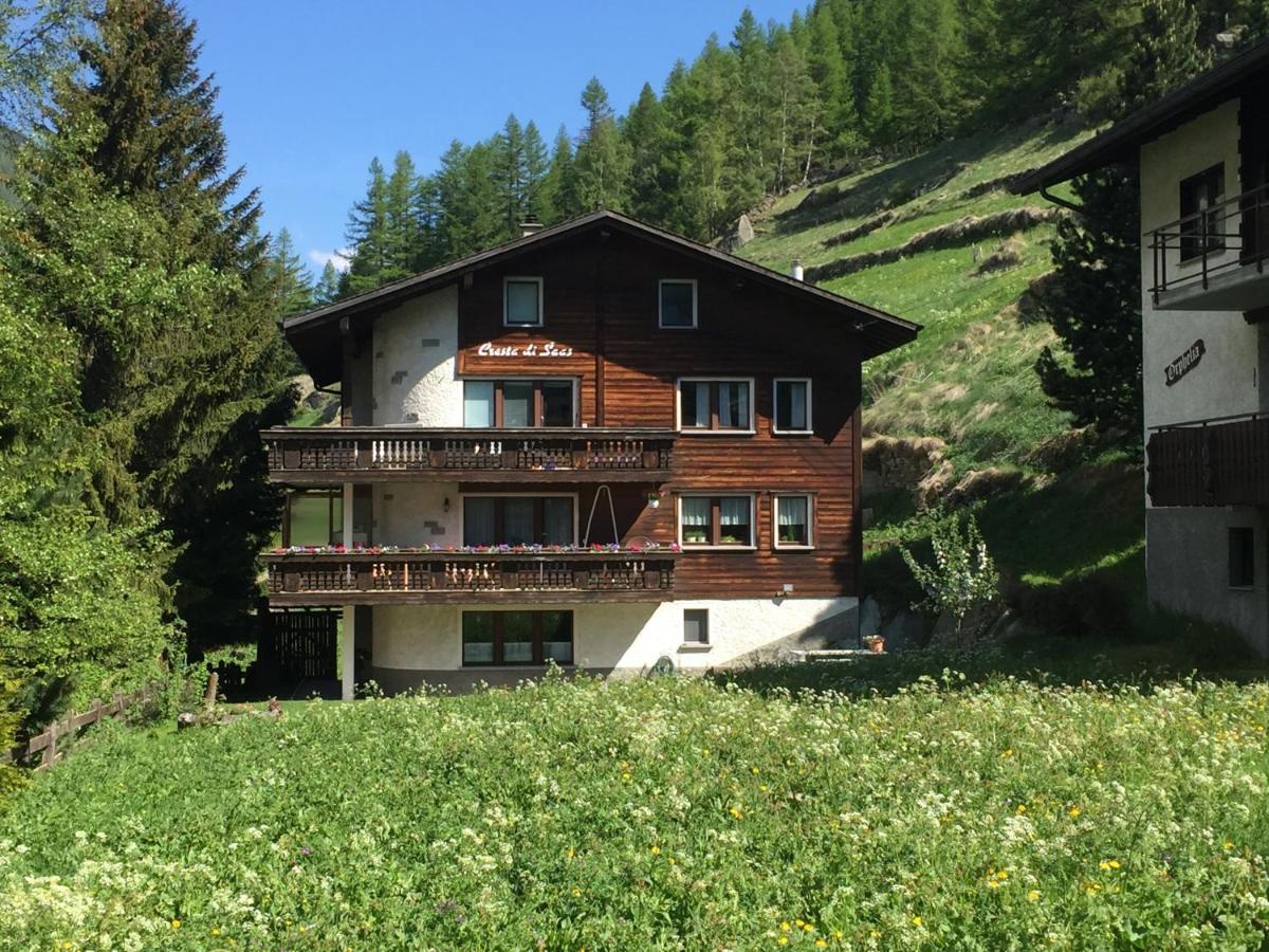 Cresta Di Saas Apartment Bagian luar foto