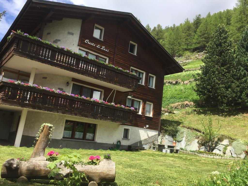 Cresta Di Saas Apartment Bagian luar foto