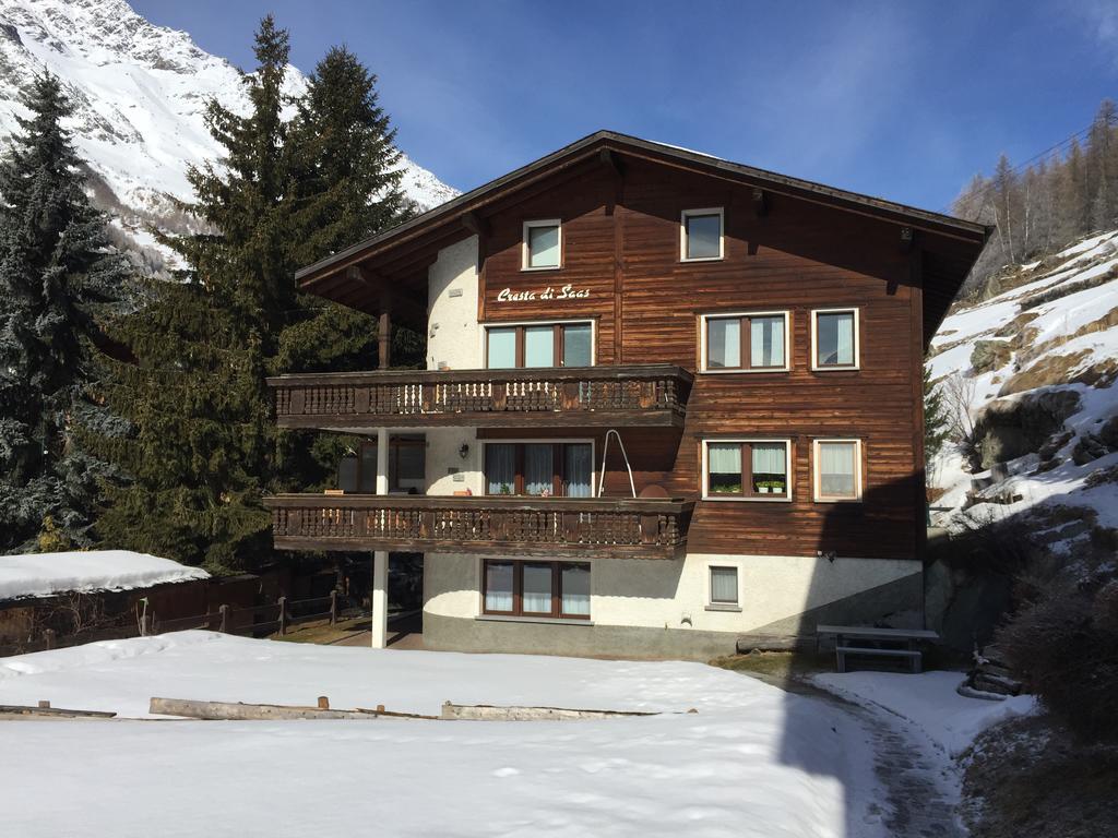 Cresta Di Saas Apartment Bagian luar foto